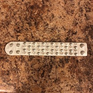 Silver cuff bracelet